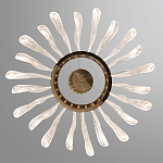 Люстра с декором в виде крупных рельефных лепестков 80 см Ethereal Bloom варинант исполнения - 5 | Loft Concept в Казани