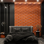 Гипсовая 3D панель с принтографией PM-46 варинант исполнения - 3 | Loft Concept в Казани