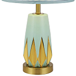 Настольная лампа с абажуром Femia Turquoise Gold Table Lamp варинант исполнения - 3 | Loft Concept в Казани