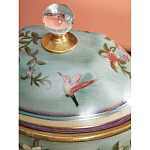 Ваза с крышкой и цветочным узором Genuine Chinese Classics варинант исполнения - 3 | Loft Concept в Казани