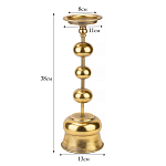 Подсвечник железный Bell варинант исполнения - 4 | Loft Concept в Казани
