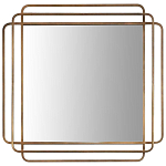 Квадратное настенное зеркало Arbela Mirror варинант исполнения - 1 | Loft Concept в Казани