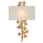 Бра с прямоугольным абажуром и каркасом в виде лепестков клевера Hanging Clover варинант исполнения - 2 | Loft Concept в Казани