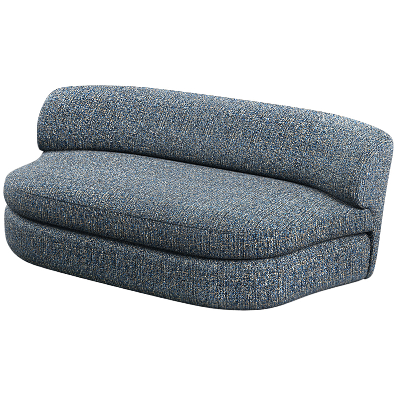 Диван двухместный Ulysses Синий в Казани | Loft Concept 