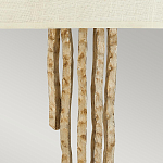 Бра с белым абажуром и элементами в виде натуральных веток Hinkley варинант исполнения - 3 | Loft Concept в Казани