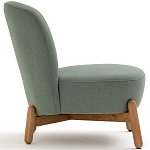 Кресло на деревянных ножках Olguin Green Chair варинант исполнения - 3 | Loft Concept в Казани