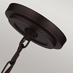 Подвесной светильник с белым стеклянным плафоном в форме шара на цепи Feiss варинант исполнения - 3 | Loft Concept в Казани