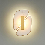 Бра с мраморными вставками Marble Plates варинант исполнения - 3 | Loft Concept в Казани