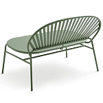 Зелёная скамья из стали Goodwin Metal Bench Green варинант исполнения - 10 | Loft Concept в Казани