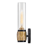 Бра для ванных комнат с прозрачным стеклянным плафоном в форме цилиндра Hinkley варинант исполнения - 11 | Loft Concept в Казани