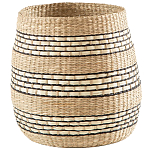 Круглая корзина из плетеного тростника Marjani Wicker Basket варинант исполнения - 1 | Loft Concept в Казани