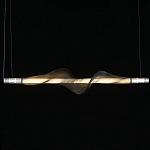 Люстра подвесная линейная Adilin Сhromium варинант исполнения - 1 | Loft Concept в Казани