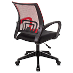 Офисное кресло с основанием из черного пластика Desk chairs Red варинант исполнения - 4 | Loft Concept в Казани