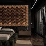 Гипсовая 3D панель с принтографией PM-108 варинант исполнения - 4 | Loft Concept в Казани