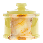 Сахарница из натурального камня Оникс Stone Sugar Bowls варинант исполнения - 5 | Loft Concept в Казани