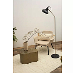 Торшер с плафоном в форме купола в сочетании черного и золотистого цвета Minimalist Execution варинант исполнения - 4 | Loft Concept в Казани