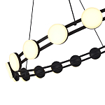 Люстра кольцевая с круглыми светодиодными источниками света Maxine Light варинант исполнения - 6 | Loft Concept в Казани