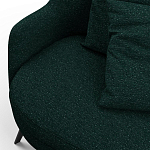 Мебельная ткань Шенилл темно-зеленый цвет 138 см T4-36 варинант исполнения - 12 | Loft Concept в Казани