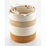 Корзина для хранения с ручками Interlacement Lines  варинант исполнения - 1 | Loft Concept в Казани