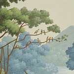 Обои ручная роспись African Savannah Eden варинант исполнения - 2 | Loft Concept в Казани