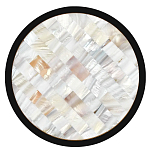 Бра в форме диска с перламутровыми прямоугольниками из морской ракушки Touch of Marine Charm варинант исполнения - 6 | Loft Concept в Казани