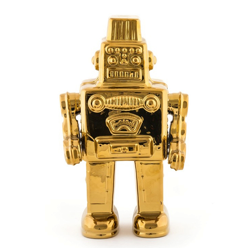 Аксессуар Seletti My Robot Gold Золотой в Казани | Loft Concept 