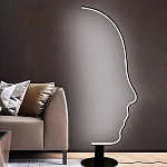 Напольный светильник Профиль Лица Face Contour варинант исполнения - 2 | Loft Concept в Казани