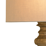 Бра светодиодное с тканевым абажуром на фигурном основании Undercut варинант исполнения - 1 | Loft Concept в Казани