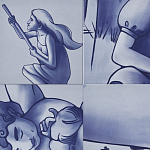 Плитка с рисунком Первый сон варинант исполнения - 3 | Loft Concept в Казани