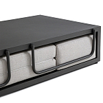 Садовый диван на каркасе из алюминия Petro варинант исполнения - 6 | Loft Concept в Казани