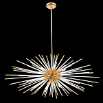 Дизайнерский светильник с лучами Morning Sun Chandelier Gold варинант исполнения - 1 | Loft Concept в Казани