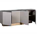 Комод со стеклянной столешницей и с выдвижными ящиками Minimalist Accent варинант исполнения - 2 | Loft Concept в Казани