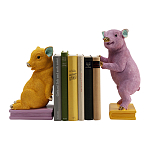 Держатель для книг Multicolored Piglet Bookends варинант исполнения - 1 | Loft Concept в Казани