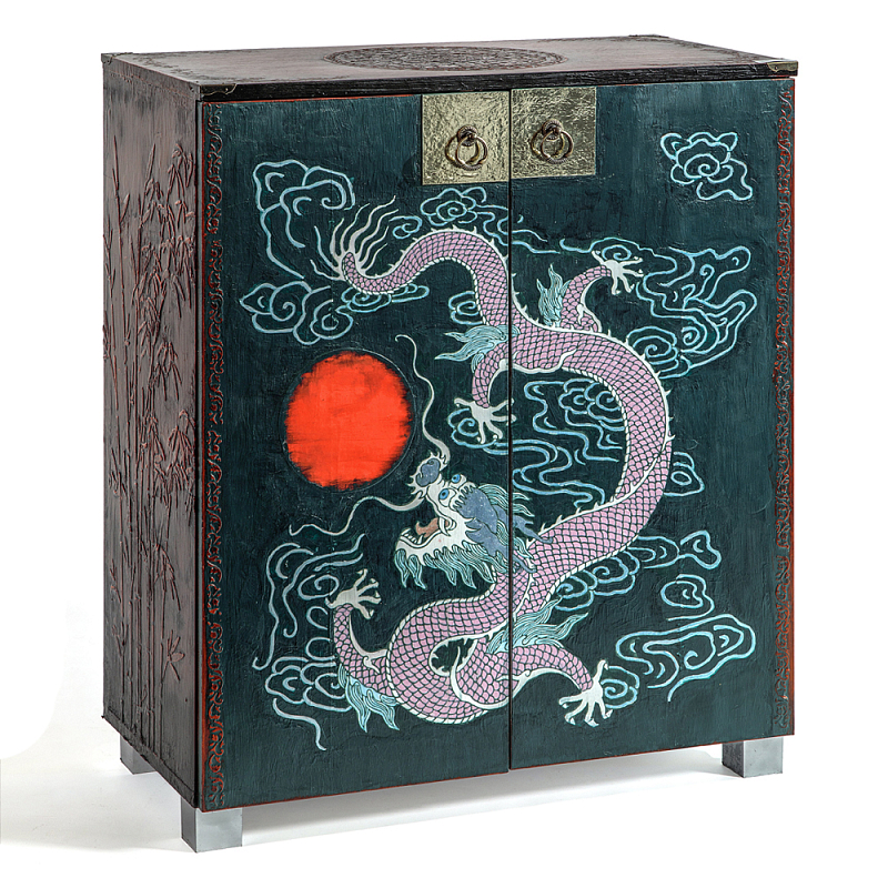 Комод в стиле шинузари Chest Chinese Dragon Мульти в Казани | Loft Concept 