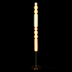 Торшер с разноцветными стеклянными цилиндрами и шарами Eclecticism  варинант исполнения - 1 | Loft Concept в Казани