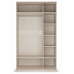 Шкаф 3-х дверный с зеркальными дверями Satin Furniture варинант исполнения - 3 | Loft Concept в Казани