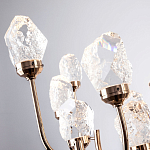 Люстра с декором в виде кристаллов из хрусталя Kenneth Crystal Stone Chandelier 20 варинант исполнения - 2 | Loft Concept в Казани