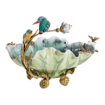 Чаша в виде листка лотоса с птицами Eden Garden варинант исполнения - 4 | Loft Concept в Казани