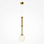 Подвесной светильник со стеклянными вставками Helios варинант исполнения - 1 | Loft Concept в Казани