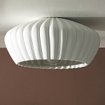 Потолочный светильник керамический Ceramic Embossed Lamp варинант исполнения - 1 | Loft Concept в Казани