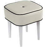 Квадратный мягкий пуф на белых ножках Winton Pouf Square варинант исполнения - 21 | Loft Concept в Казани