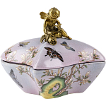 Фарфоровая шкатулка Butterflies and an angel варинант исполнения - 2 | Loft Concept в Казани