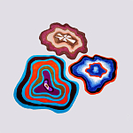 Сет из 3-х ковров «SAPPHIRE, QARTZITE, LABRADORITE» варинант исполнения - 1 | Loft Concept в Казани