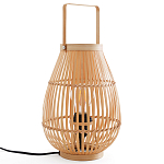 Настольная лампа ручной работы из бамбука Bamboo Grove варинант исполнения - 1 | Loft Concept в Казани