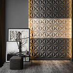 Гипсовая 3D панель с принтографией PM-101 варинант исполнения - 2 | Loft Concept в Казани