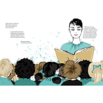 Megan Hess. Audrey Hepburn варинант исполнения - 6 | Loft Concept в Казани