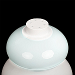 Настольная лампа из стеклянных сфер в пастельных тонах Высота 40 см Pastel Lunaria варинант исполнения - 5 | Loft Concept в Казани