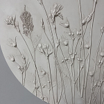 Панно Белые цветы варинант исполнения - 3 | Loft Concept в Казани