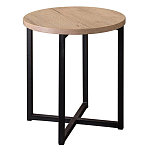 Стол журнальный круглый в стиле лофт Urban Style Space 2 варинант исполнения - 1 | Loft Concept в Казани