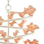 Люстра спиралевидная с фигурками птенцов Playful Chandelier варинант исполнения - 1 | Loft Concept в Казани